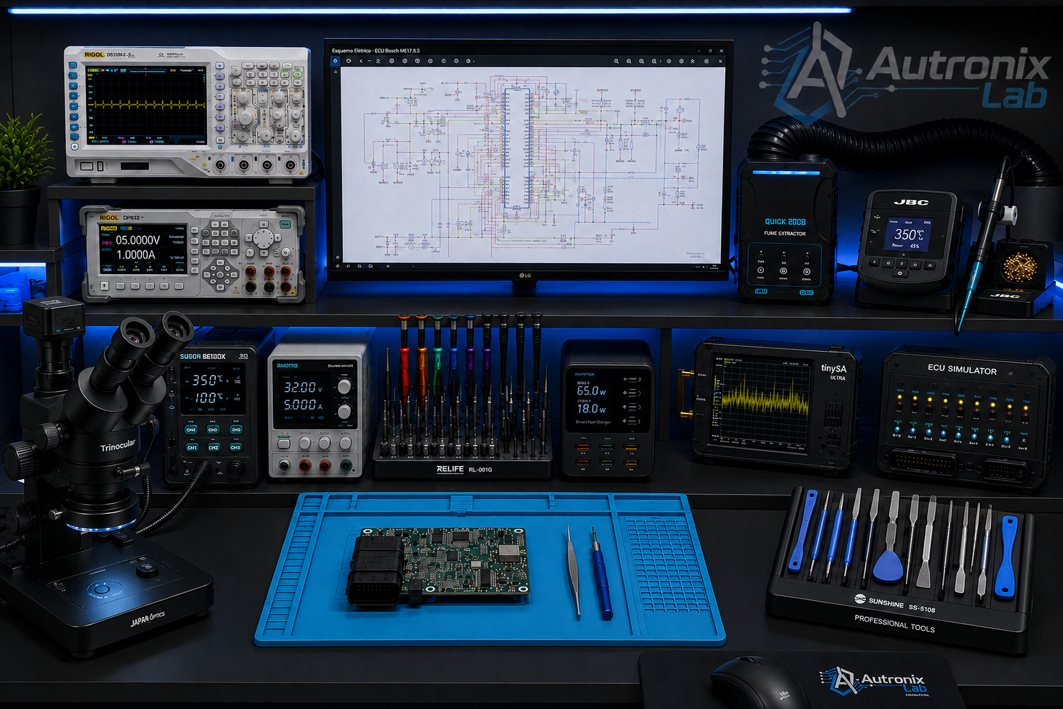Plataforma tecnológica da AUTRONIX LAB