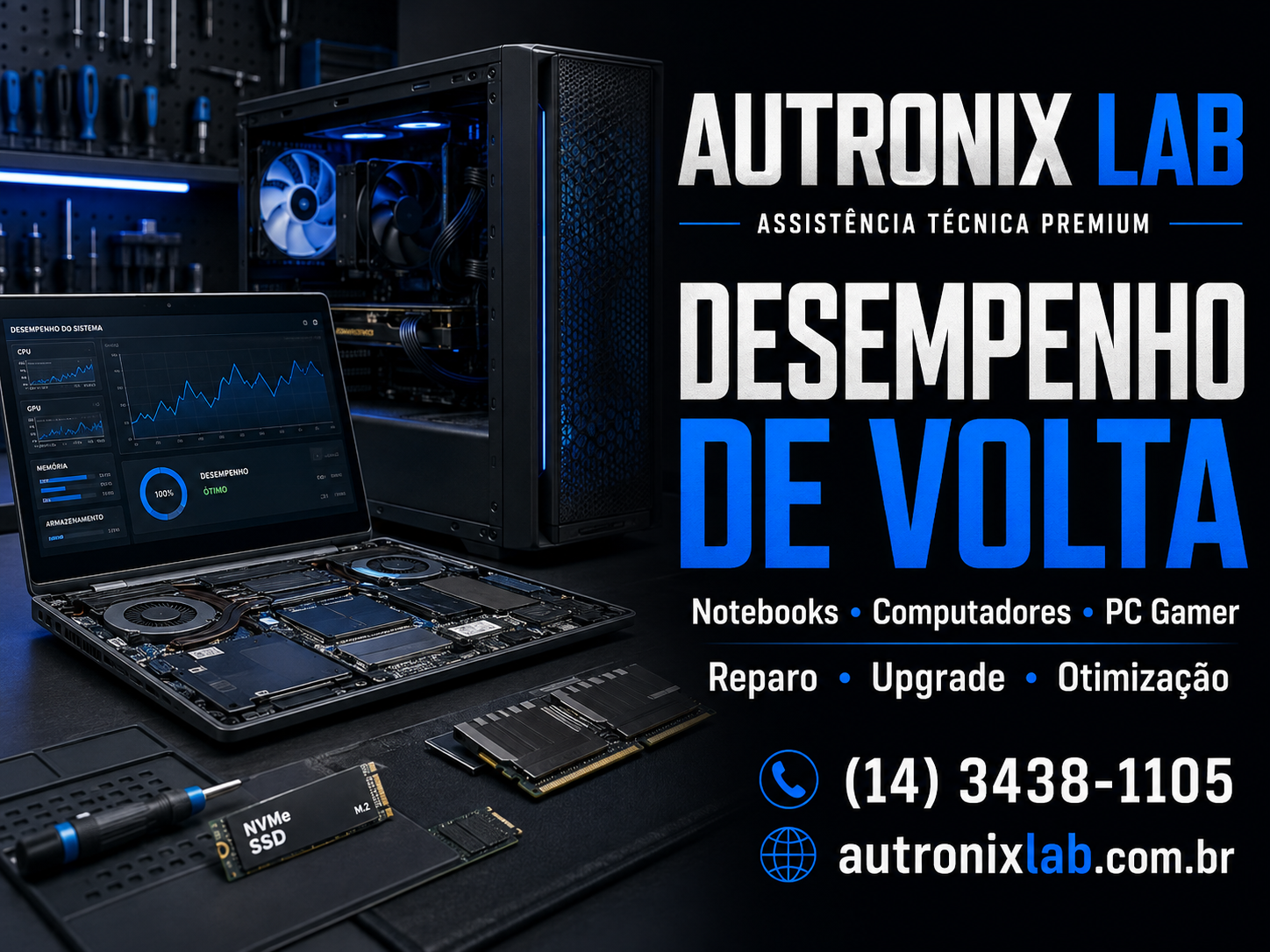 Tecnologias e serviços da AUTRONIX LAB